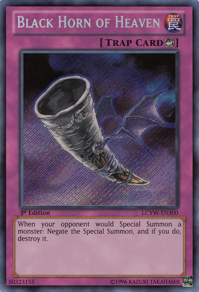 Black Horn of Heaven [LCYW-EN300] Secret Rare | Mega City Incorporated