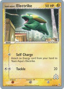 Team Aqua's Electrike (53/95) (Blaziken Tech - Chris Fulop) [World Championships 2004] | Mega City Incorporated