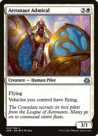 Aeronaut Admiral [Aether Revolt] | Mega City Incorporated
