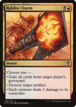Rakdos Charm [Commander 2016] | Mega City Incorporated