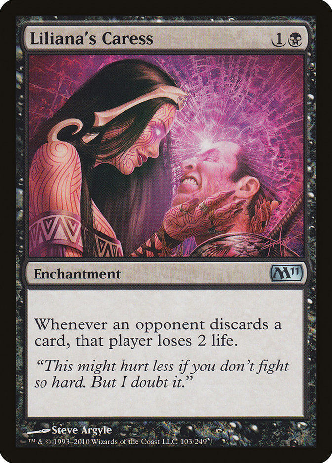 Liliana's Caress [Magic 2011] | Mega City Incorporated