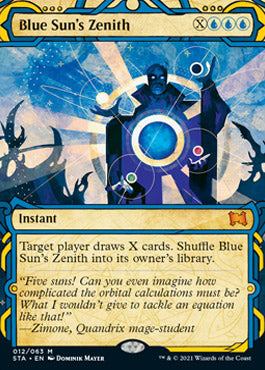 Blue Sun's Zenith (Etched Foil) [Strixhaven Mystical Archive] | Mega City Incorporated