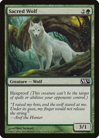 Sacred Wolf [Magic 2012] | Mega City Incorporated