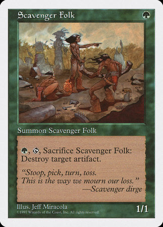 Scavenger Folk [Fifth Edition] | Mega City Incorporated