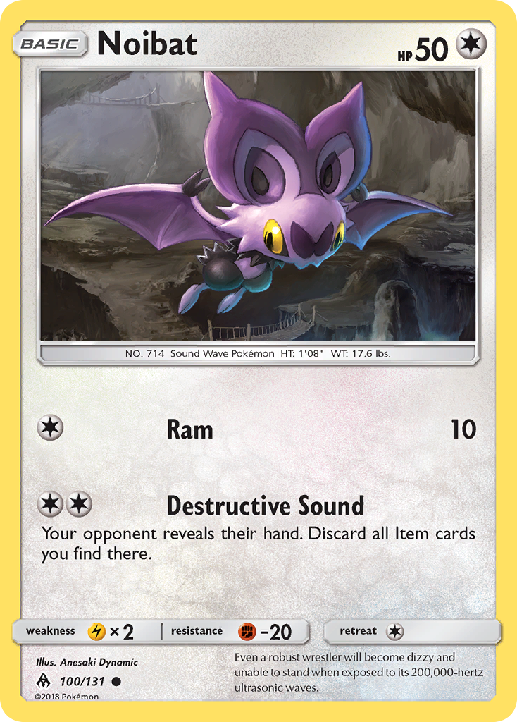 Noibat (100/131) [Sun & Moon: Forbidden Light] | Mega City Incorporated