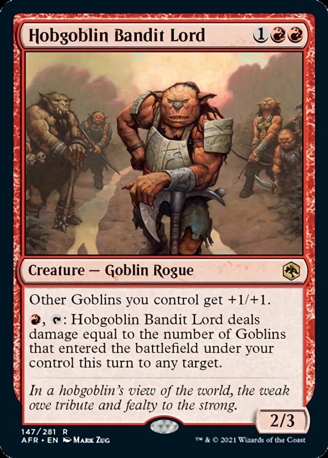 Hobgoblin Bandit Lord [Dungeons & Dragons: Adventures in the Forgotten Realms] | Mega City Incorporated