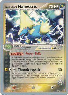 Team Aqua's Manectric (4/95) (Blaziken Tech - Chris Fulop) [World Championships 2004] | Mega City Incorporated