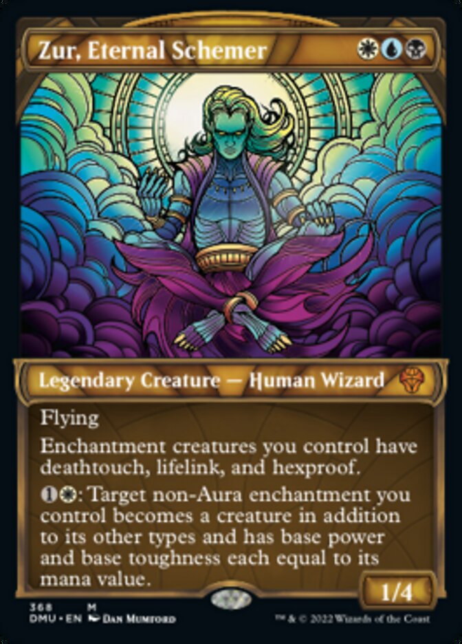 Zur, Eternal Schemer (Showcase Textured) [Dominaria United] | Mega City Incorporated