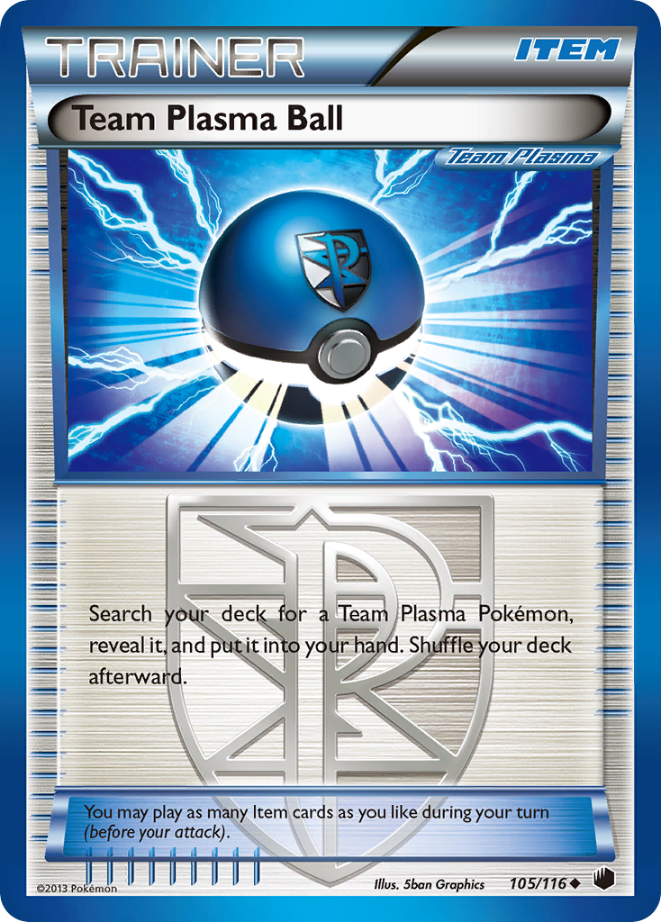 Team Plasma Ball (105/116) [Black & White: Plasma Freeze] | Mega City Incorporated