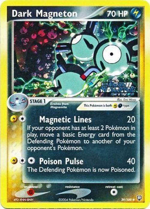 Dark Magneton (39/109) (Stamped) [EX: Team Rocket Returns] | Mega City Incorporated