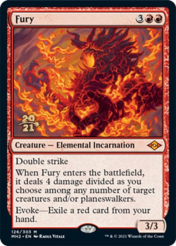 Fury [Modern Horizons 2 Prerelease Promos] | Mega City Incorporated