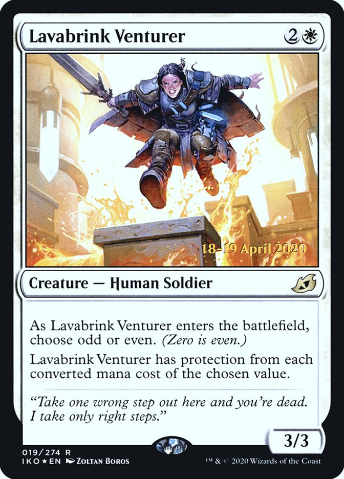 Lavabrink Venturer  [Ikoria: Lair of Behemoths Prerelease Promos] | Mega City Incorporated