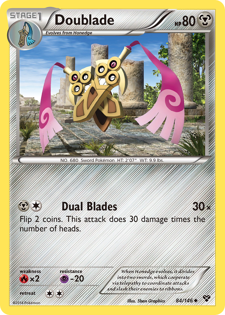 Doublade (84/146) [XY: Base Set] | Mega City Incorporated