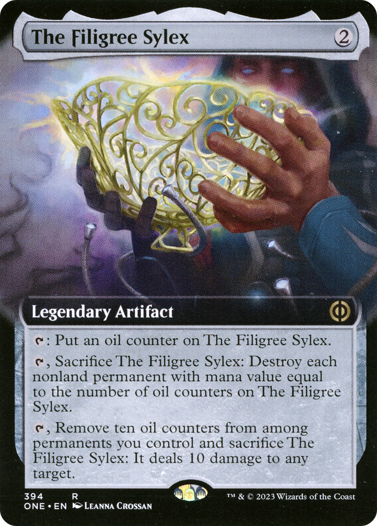 The Filigree Sylex (Extended Art) [Phyrexia: All Will Be One] | Mega City Incorporated