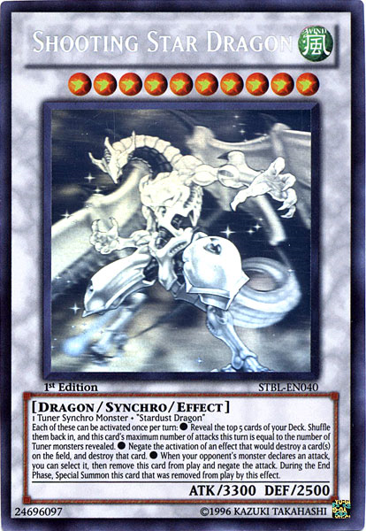 Shooting Star Dragon [STBL-EN040] Ultimate Rare | Mega City Incorporated