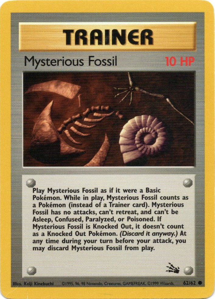 Mysterious Fossil (62/62) [Fossil Unlimited] | Mega City Incorporated