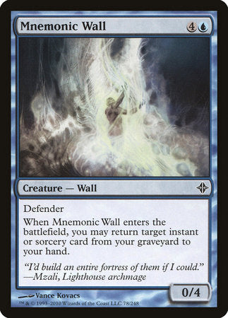 Mnemonic Wall [Rise of the Eldrazi] | Mega City Incorporated