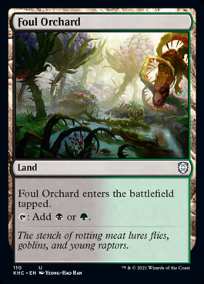 Foul Orchard [Kaldheim Commander] | Mega City Incorporated