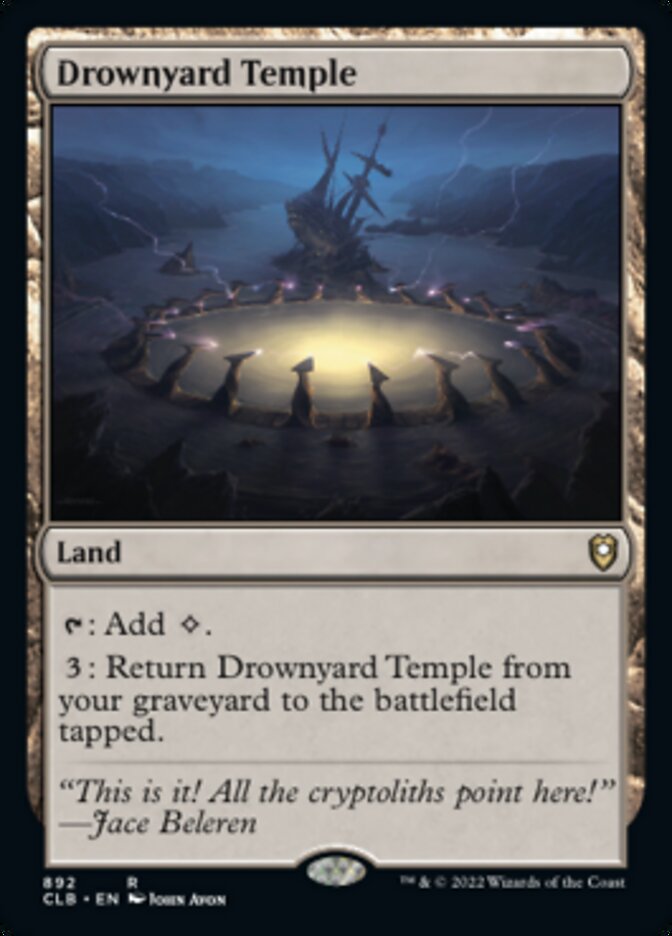 Drownyard Temple [Commander Legends: Battle for Baldur's Gate] | Mega City Incorporated