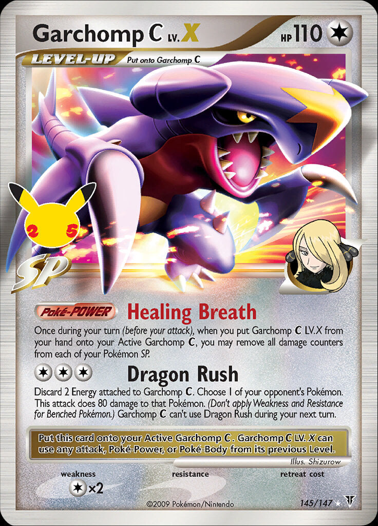 Garchomp C LV.X (145/147) [Celebrations: 25th Anniversary - Classic Collection] | Mega City Incorporated