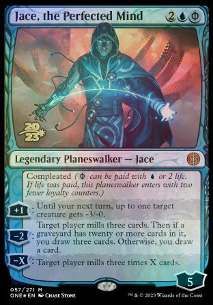 Jace, the Perfected Mind [Phyrexia: All Will Be One Prerelease Promos] | Mega City Incorporated