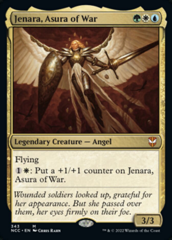 Jenara, Asura of War [Streets of New Capenna Commander] | Mega City Incorporated