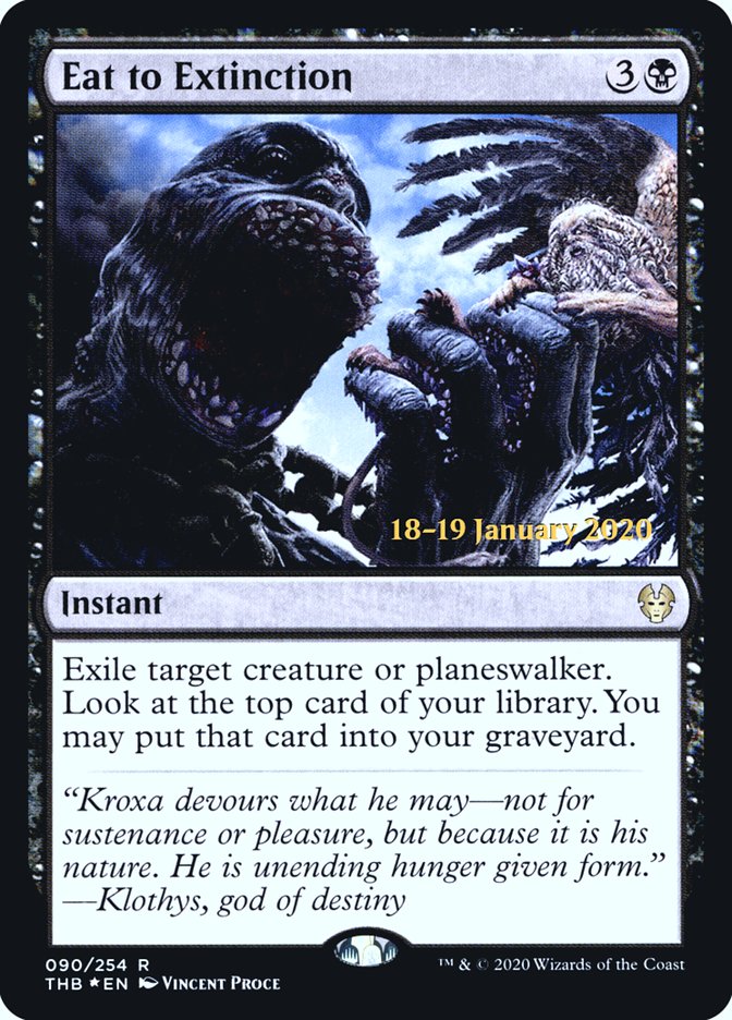 Eat to Extinction [Theros Beyond Death Prerelease Promos] | Mega City Incorporated