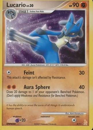 Lucario (3/11) [Diamond & Pearl: Trainer Kit - Lucario] | Mega City Incorporated