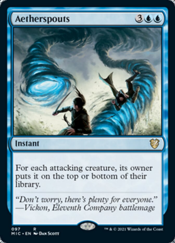 Aetherspouts [Innistrad: Midnight Hunt Commander] | Mega City Incorporated