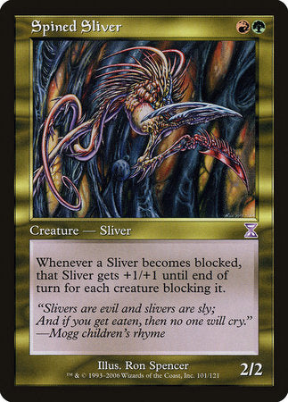 Spined Sliver [Time Spiral Timeshifted] | Mega City Incorporated