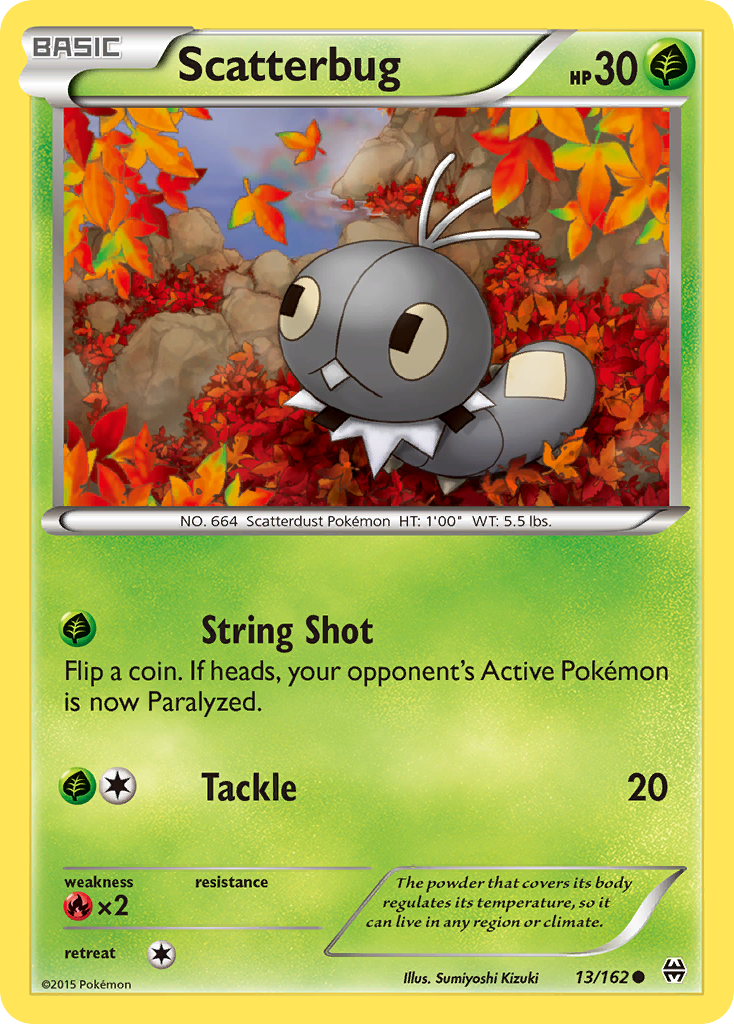 Scatterbug (13/162) [XY: BREAKthrough] | Mega City Incorporated